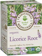 Traditional Medicinals Herbal Tea Organic Licorice Root -- 16 Tea Bags N8