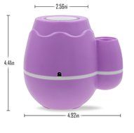 GetMine Flower Arranging and Air Humidification Multi-use Home or Office Desktop Mini Mist Humidifier, Pink N2