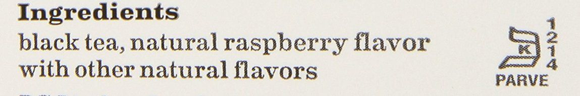 Bigelow Raspberry Royale Black Tea, 20-Count Boxes (Pack of 6) N4
