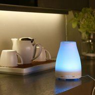 Leewa 100ml Multicolor LED Ultrasonic Portable Air Humidifier Atomizer Essential Oil Diffuser N4