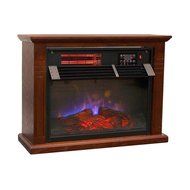 Fanala 1500W Quartz Infrared Electric Fireplace Heater with Remote Function 1800 sq.ft