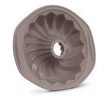 Internet&rsquo;s Best Silicone Fluted Spiral Cake Mold | Bundt Cake Pan | Bread Chocolate Bakeware | BPA Free N5