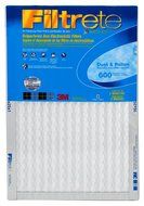 3M Filtrete Air Filter, MPR 600, 16" x 25" x 1", 1-pack