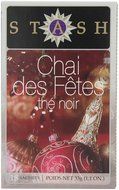 Stash Tea Holiday Chai Tea, 18 Count Tea Bags in Foil (Pack of 6) N3