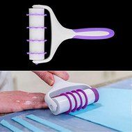 ASDOMO Fondant Cutter Strip Embosser Roller Wheel Set Sugarcraft Cake Decorating DIY Mould N9