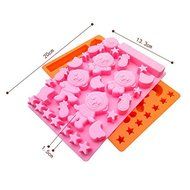 Bakeware Cake Decorating Small Monkey &amp; Fruit Shape Silicone Cake Mold