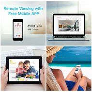 Youzee 720p HD Wireless Pan Tilt IP Network IR Home Surveillance Security Camera N4