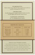 Harney &amp; Sons White Tea, Vanilla Grapefruit, 20 Sachets (Pack of 6)
