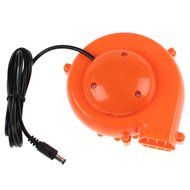 Mini Fan - TOOGOO(R) Mini Fan Blower for Mascot Head Inflatable Costume 6V Powered 4xAA Dry Battery Orange