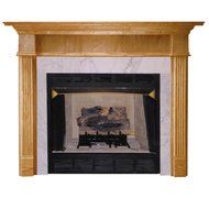 Agee Woodworks Jefferson Wood Fireplace Mantel Surround