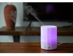 200ml Aromatherapy Essential Oil Diffuser, SolidPin Portable Ultrasonic Cool Mist Aroma Humidifier w/ 7 Color...