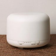 Leewa DT-168 500ml Whisper-quiet Ultrasonic Portable Air Humidifier Atomizer Essential Oil Diffuser - White N2