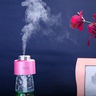 Lihong Fashion USB Portable Mini Water Bottle Caps Humidifier Air Diffuser Mist and Purify, white N2
