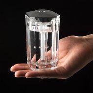 AGPtek Portable Mini Humidifier with Changing Color LED Crystal Glass for Ultrasonic Room, Bedrooms, Home and...