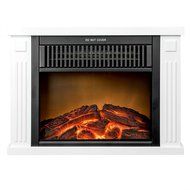 AKDY&reg; 13" Mini Freestanding Portable 2 Setting Electric Fireplace (White)