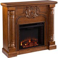 Holly and Martin Carino Electric Fireplace