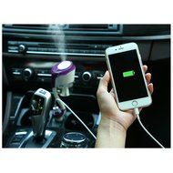 Car Humidifier, Aliceclub 50ml Mini Ultrasonic Cool Mist Humidifier Portable Aroma Essential Oil Diffuser with... N10