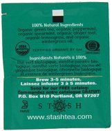 Stash Tea Premium Green Tea, 100 Count Box of Tea Bags in Foil N135