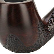 Scotte(TM) Handcraft ebony tobacco pipe Carve patterns filter smoking pipe with several accessories N2