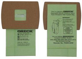 Oreck Commercial PKBB12DW Canister Vacuum Cleaner Bags, 12-Pk.