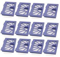 12 pack Filter for Neato 945-0048 XV-21 XV Signature XV Signature Pro XV-11 XV-12 945-0048 XV-15 Vacuum Cleaner...