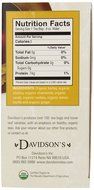 Davidson's Tea Dessert Tea/Lemon Ginger, 25 Count Tea Bag