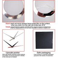 EverTrust(TM) new hot sale acrylic wall art clock safe modern design 3d crystal mirror watches home decoration...