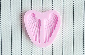 MathildaBaking Collection - Angel Wings Mold Wedding Decor Theme Birthday Party Molding Silicone Fondant Lace...