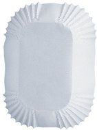 Petite Loaf Cups-White 50/Pkg 1.25&quot;X3.25&quot;