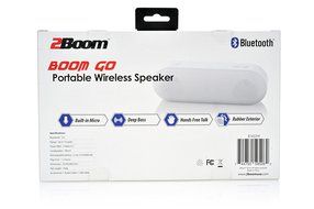 2BOOM Boom Go Portable Wireless Speaker Blue N15