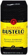 Supreme By Bustelo Whole Bean Espresso Style Coffee, 16 Ounce (Pack of 8) N2