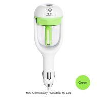 Megadream Mini Auto Portable Travel Cool Mist Car Charger Port Ultrasonic Humidifier 180 Rotation Essential Oils... N7