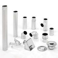 Dura-Vent 4PVP-KVA PelletVent Pro Vertical Flat Ceiling Venting Kit