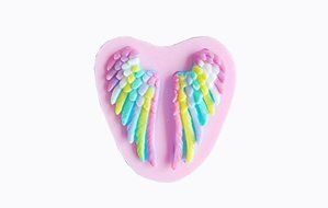 MathildaBaking Collection - Angel Wings Mold Wedding Decor Theme Birthday Party Molding Silicone Fondant Lace... N2