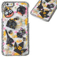 Spritech(TM) 3D Handmade Crystal Phone Case for iphone 6/6S Plus,Helloween Style Monster Haunted House Design...