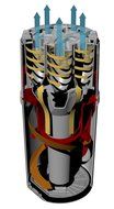 Panasonic MC-UL915 "Jet Force" Bagless Vacuum Cleaner, Metallic Red - Corded N3