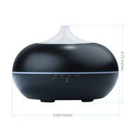 Ultrasonic Essential Oil Diffuser for Aromatherapy, GerTong 300ml Cool Mist Air Humidifier Purifier with 7 Color... N4