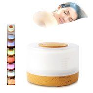 4 IN 1 500ml Aromatherapy Essential Oil Diffuser with Remote Control Color Light Changing and Waterless Auto Shut-off... N3