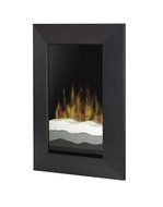 Dimplex V1525BT-BLK Beveled-Trim Wall-Mounted Electric Fireplace, Black