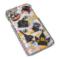 Spritech(TM) 3D Handmade Crystal Phone Case for iphone 6/6S Plus,Helloween Style Monster Haunted House Design... N3