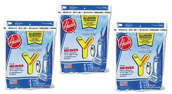 Hoover Type Y Allergen Bag (6-Pack), 4010100Y N3