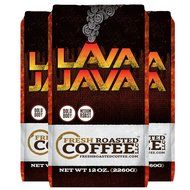 5 Lb. Bag, Lava Java Coffee, Whole Bean, Fresh Roasted Coffee LLC. N2