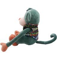 12 Inches Multifunction Monkey Plush Toy Bluetooth Wireless Micro SD Memory Card Stereo Speaker w/ FM Radio Microphone... N18