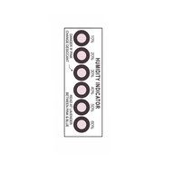 Premium Humidity Indicator Cards 20 Pack(REUSABLE) - 6 Spot(20 Cards)