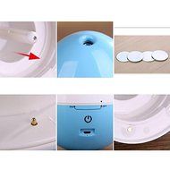 Dacawin Tumbler Home Aroma LED Humidifier Air Diffuser Purifier Atomizer (Sky Blue) N3
