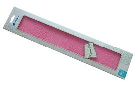 FOUR-C Decorating Tools Cake Lace Mat Silicone Decoration Mat for Fondant Cake Color Pink N4