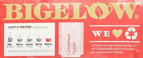 Bigelow&reg; Cinnamon Apple Herb Tea (Box of 28) N3