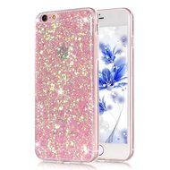 iPhone 6S Plus Case,iPhone 6 / 6S Plus Bling Glitter TPU Case,PHEZEN Shiny Sparkling Glitter Hexagonal Star Flexible... N3