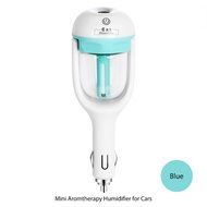 Megadream Mini Auto Portable Travel Cool Mist Car Charger Port Ultrasonic Humidifier 180 Rotation Essential Oils... N14