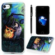 iPhone 7 Case (4.7 inch) - Shock-Absorption Soft TPU Rubber Skin Gel Bumper Ultra Thin Slim Fit Cute Colorful...